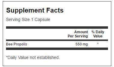 Bee Propolis 550 mg - 60 tobolek