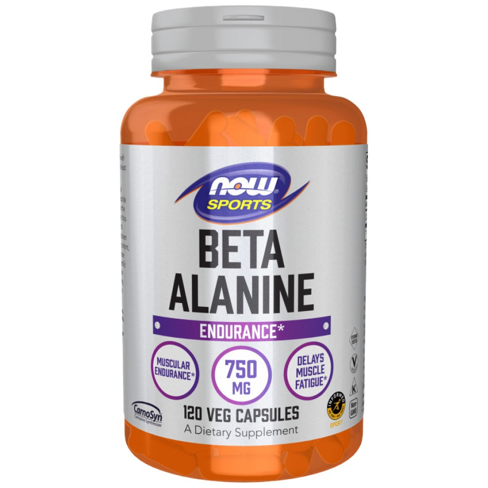 Beta-Alanine 750 mg | CarnoSyn® - 120 capsules