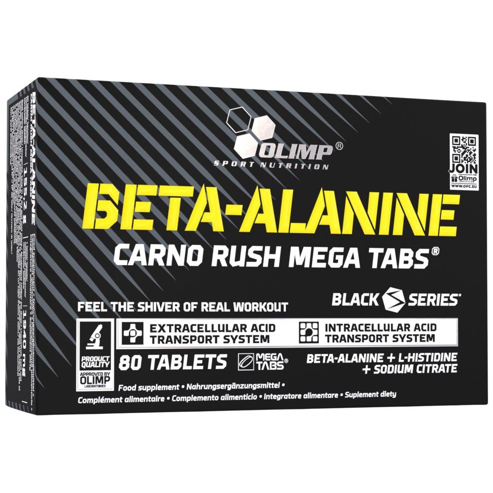 Beta-Alanine Carno Rush - 80 Tablets