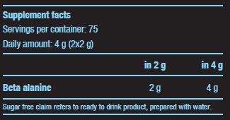 BETA ALANINE Proszek - 0,300 kg
