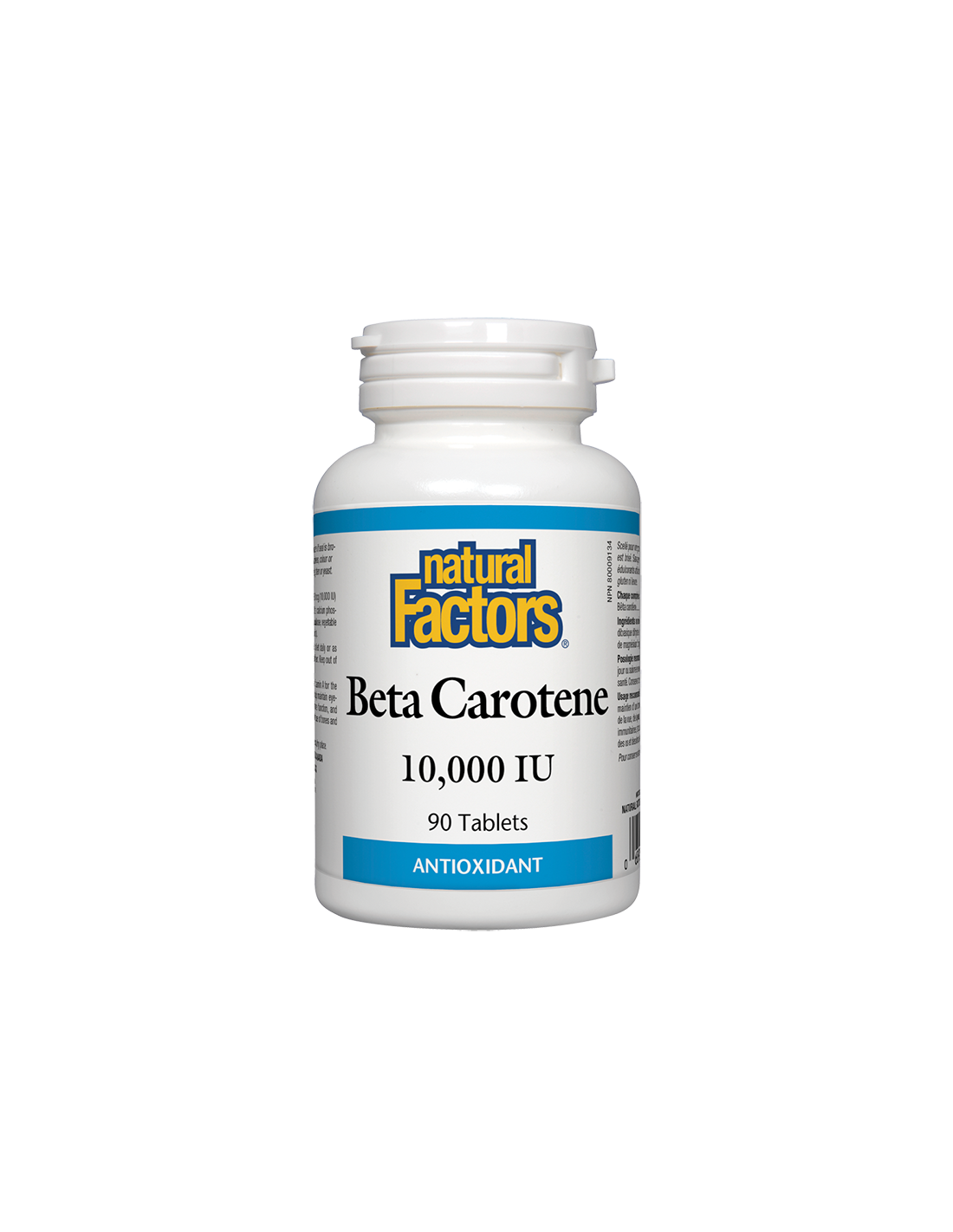 Beta caroteno 10,000 IU - 90 tabletas