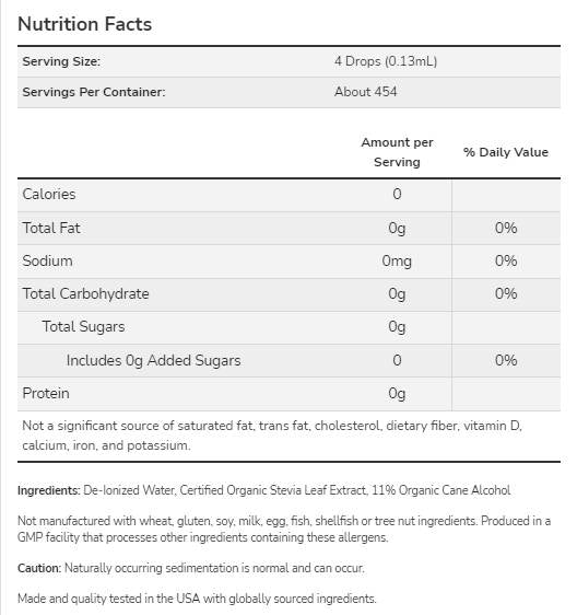 Mejor stevia® líquido | Original - 237 ml