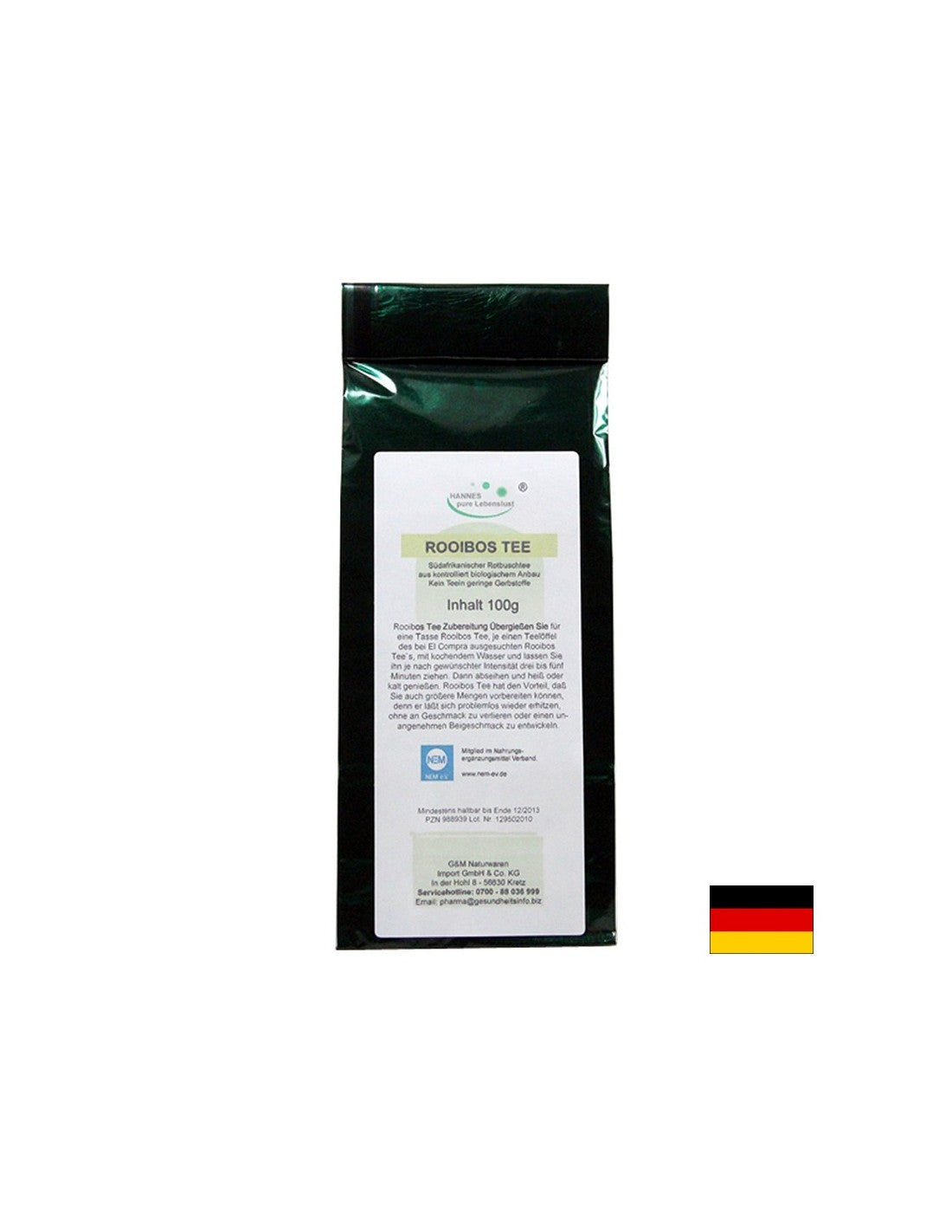 Bio Rooibos Tee - Bio Tea Roibos, 100 G El Compra