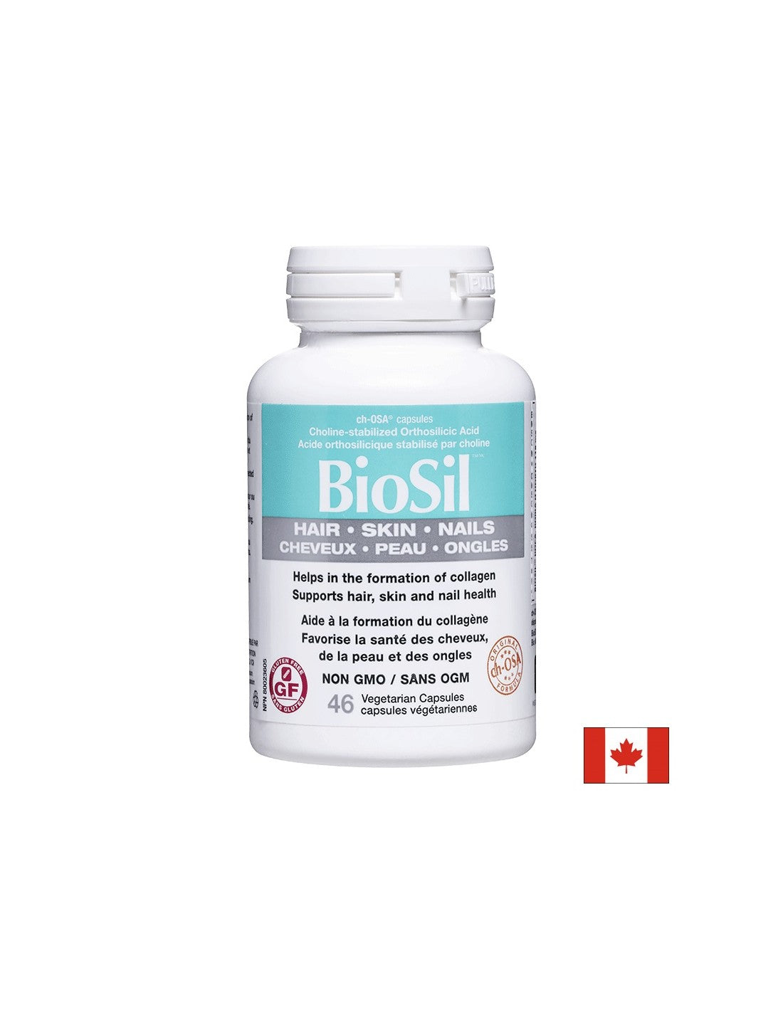 BioSil™ Hair, Skin & Nails/ Hair, skin and nails x 46 capsules Natural Factors