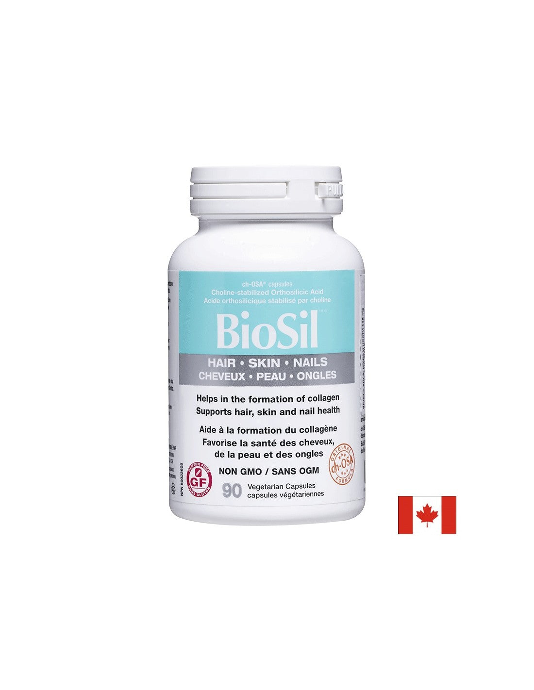 BioSil™ Hair, Skin & Nails/ Hair, skin and nails x 90 capsules Natural Factors