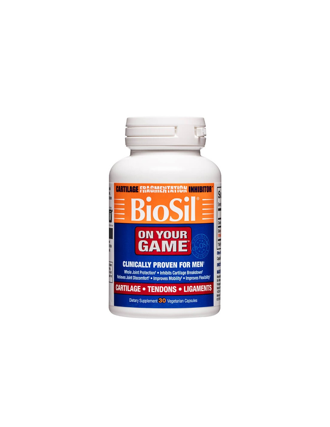 BioSil On Your Game, 30 capsules Natural Factors