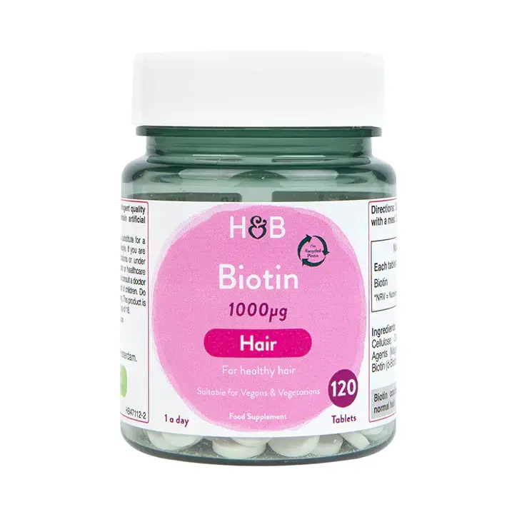 Biotin 1000 mcg - 120 Tablets