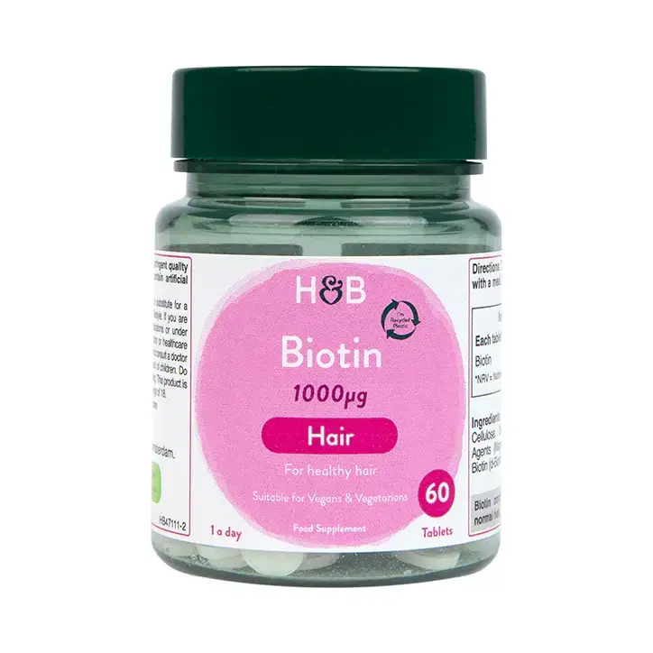 Biotin 1000 mcg - 60 Tablets