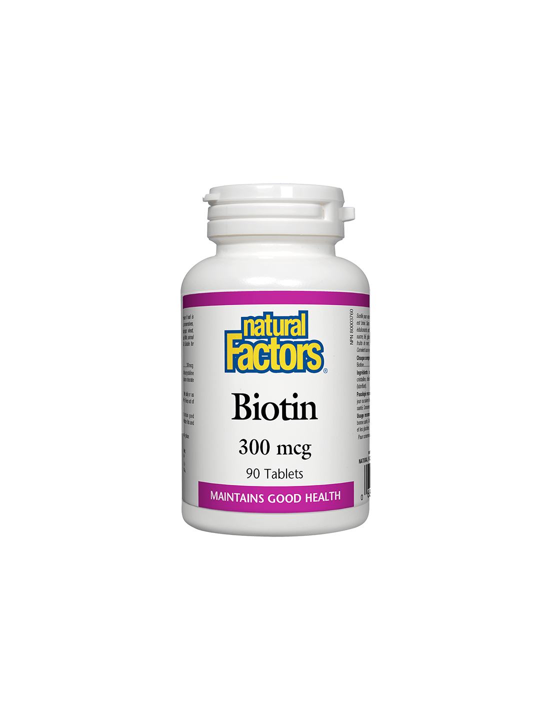 Biotin 300 mcg - 90 Tablets