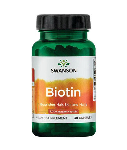 Biotin 5000 mcg - 30 capsules
