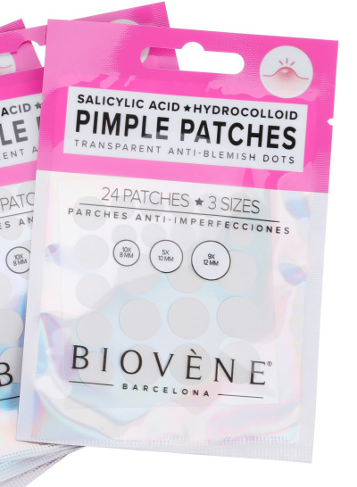 Transparent anti-pimple patches - day and night protection - 24 pieces