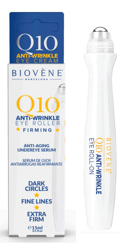 Anti-wrinkle roller with Q10 for the eye area - 15 ml