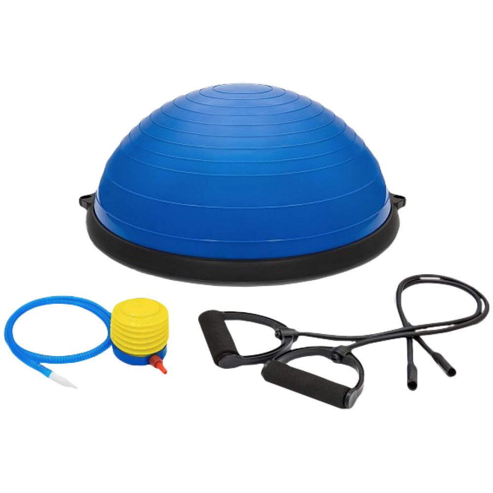 Bosu Ball / Bosu ball with elastic bands