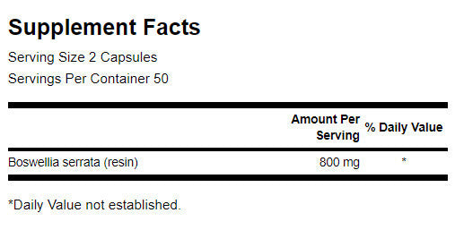 Boswellia 400 mg - 100 Kapselen