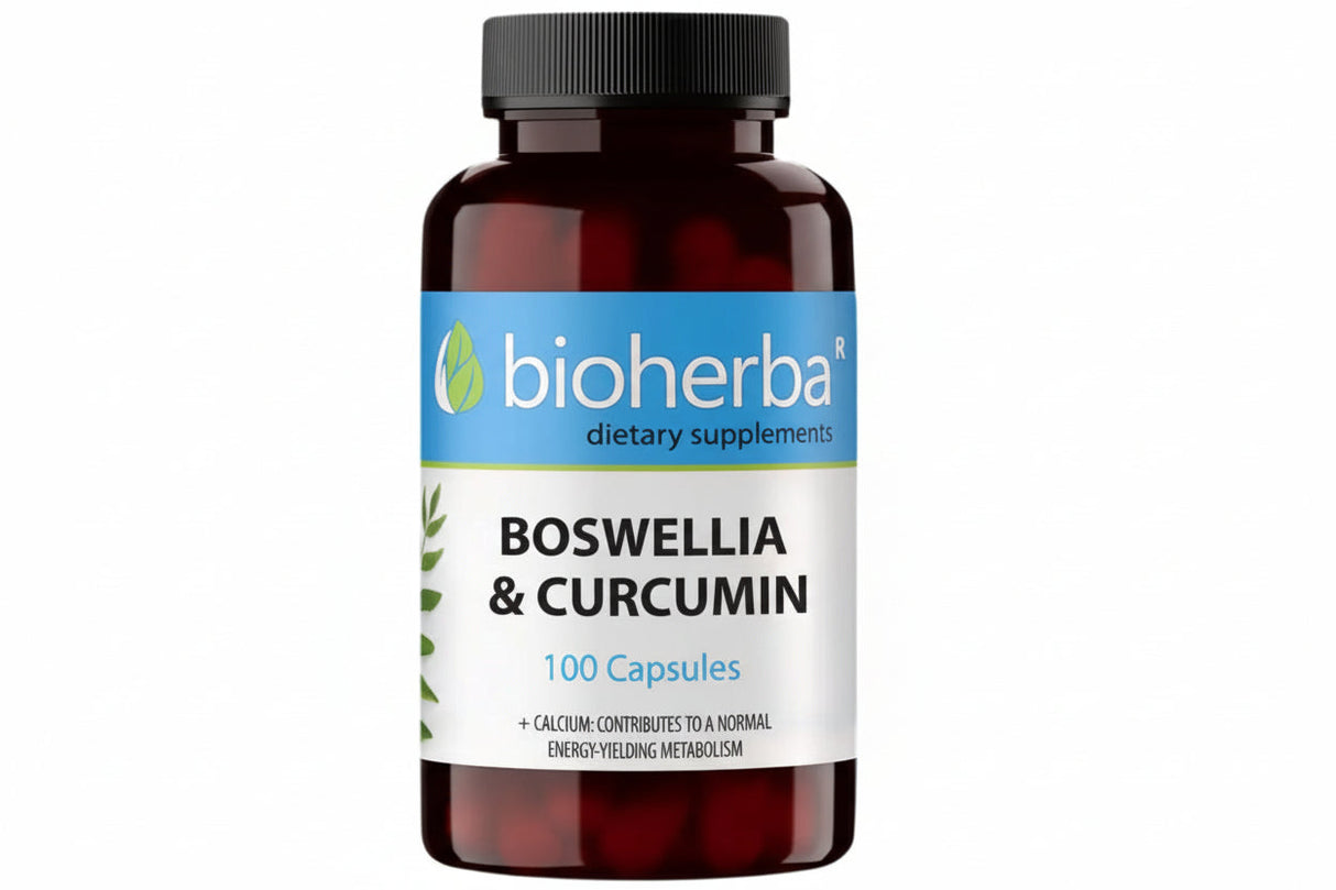Boswellia e curcumina - 60 cápsulas