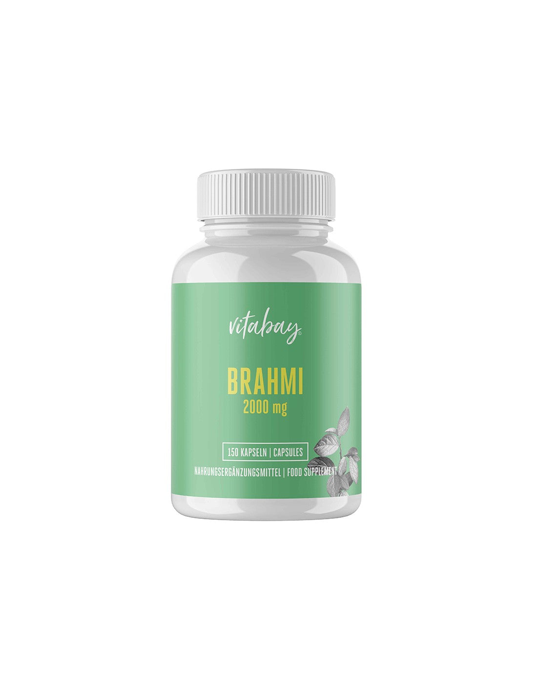 Brahmi - Brahmi extract 2000 mg, 150 capsules Vitabay