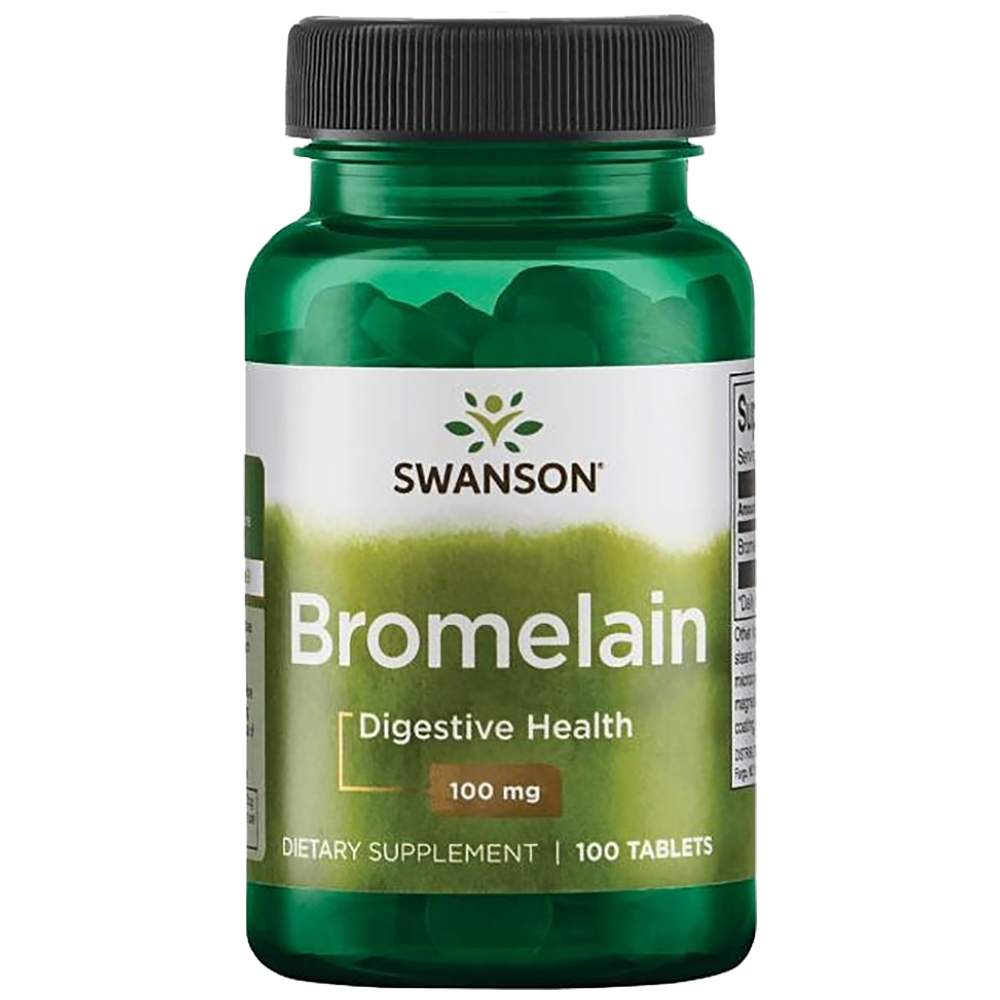 Bromelain 100 mg - 100 Tablets