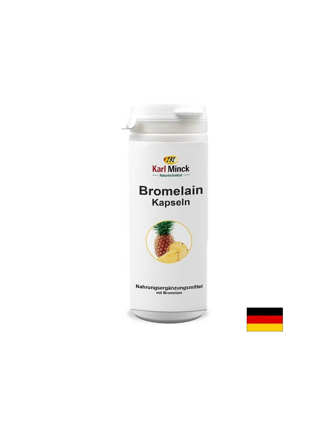 Bromelain - Bromelain 400 mg, 100 capsules Karl Minck