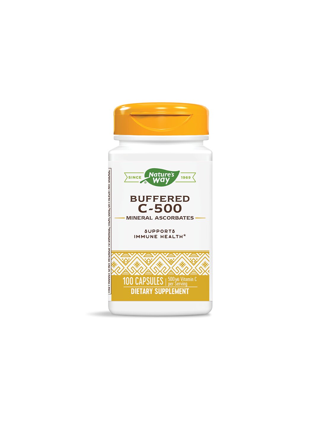 Buffered C-500/ Vitamin C (buffered) 500 mg x 100 capsules Nature's Way