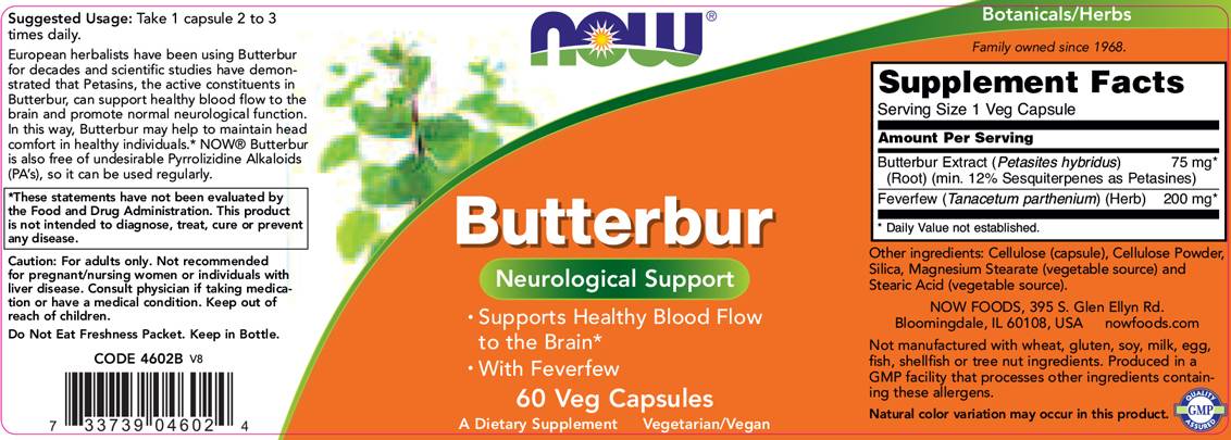 Butterbur - 60 capsules