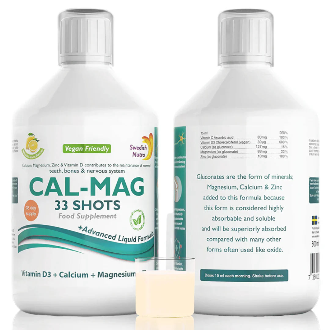 CAL-MAG /500 ML, 33 DOSES/ SWEDISH NUTRA