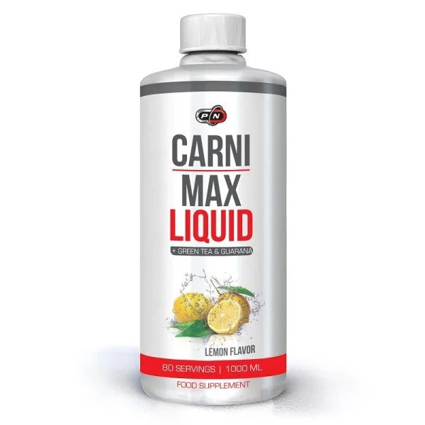 Pure Ernärung - Carni Max Flëssegkeet mat Guarana a grénge Téi - 1000 ml