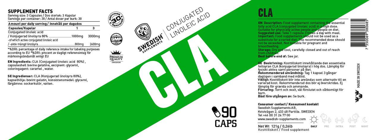 CLA 1000 mg - 90 drage