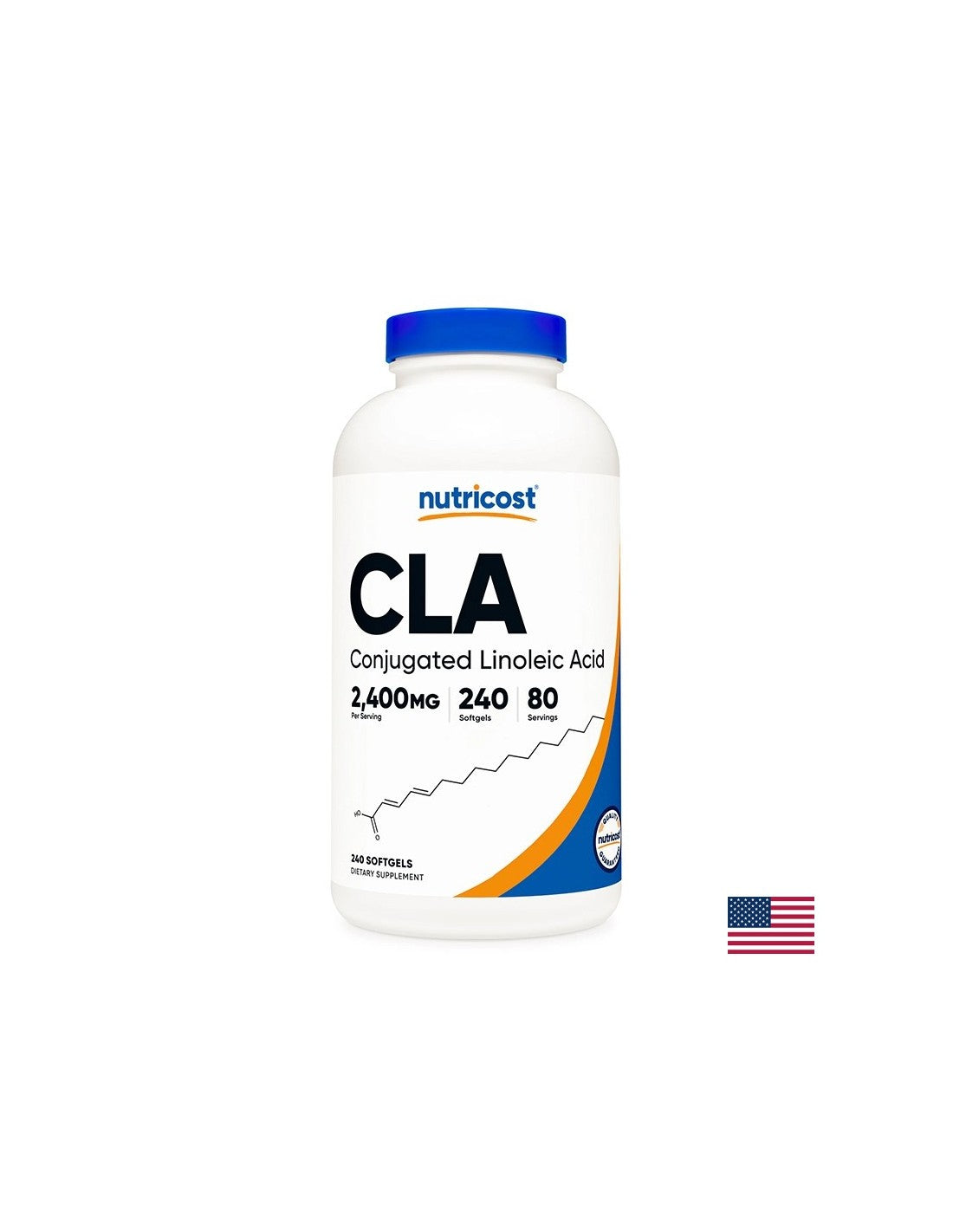 Snížení hmotnosti - CLA / Konjugovaná kyselina linolová, 800 mg x 240 měkkých tobolek