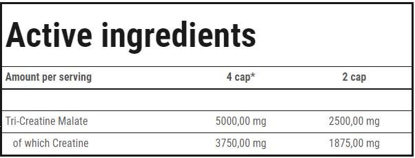CM3 1250 | Tri -Creatine Malate - 360 tobolek