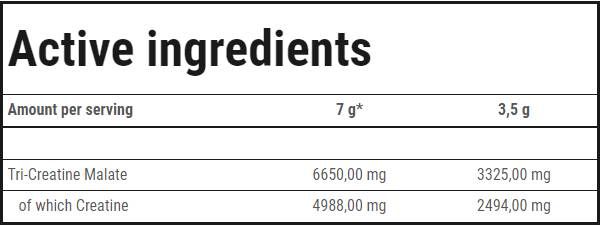 CM3 Powder | Malato tri -criatino - 500 gramas
