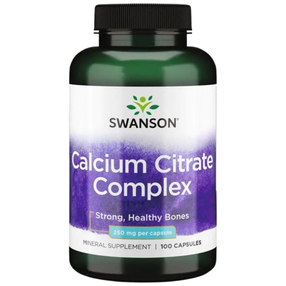 Citrát vápníku Citrate Complex 250 mg - 100 tobolek