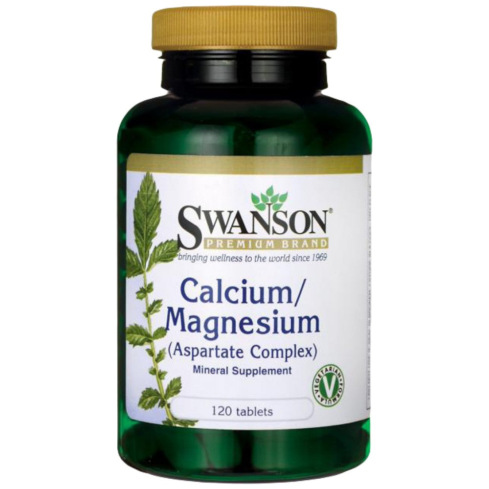 Calcium and Magnesium (Aspartate Complex) 120 Tablets