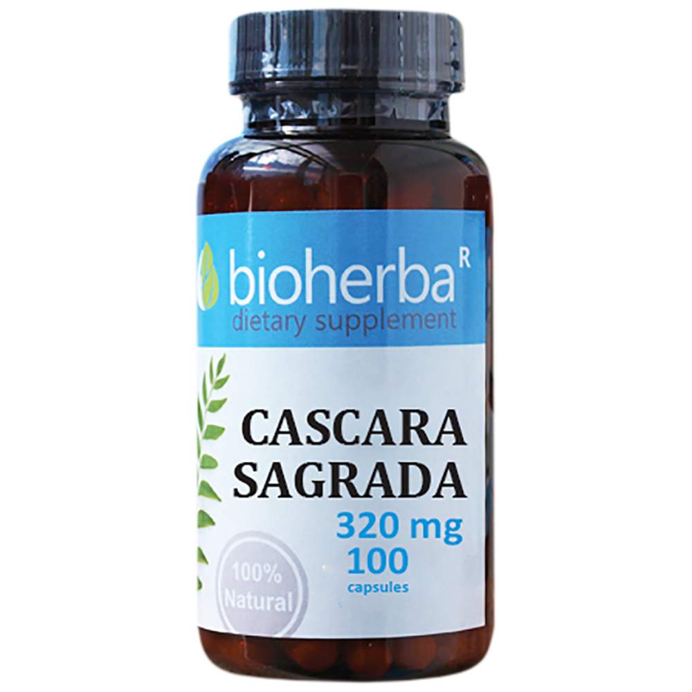 Cascara Sagrada 320 mg - 100 capsules