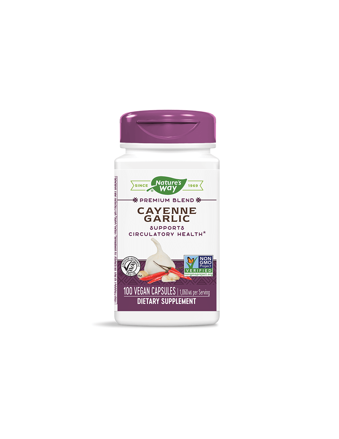 Cayenne Garlic - 100 capsules