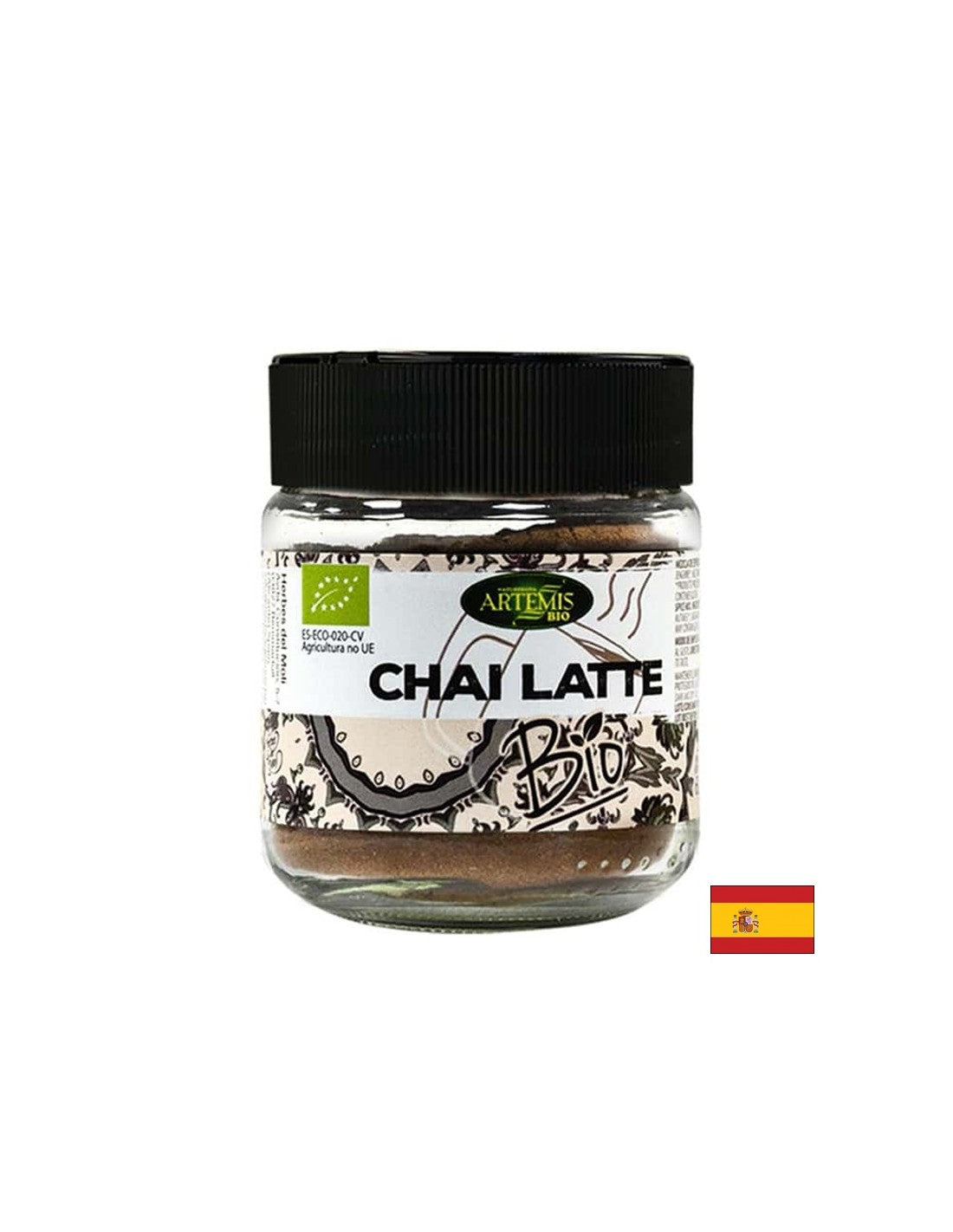 Pro ochucení nápojů - bylinná směs chai latte - se skořicí, zázvorem a jinými organickými kořeními, 60 g, prášek