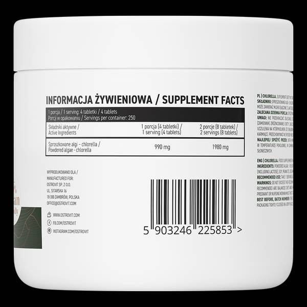 Chlorella - 1000 tabletek