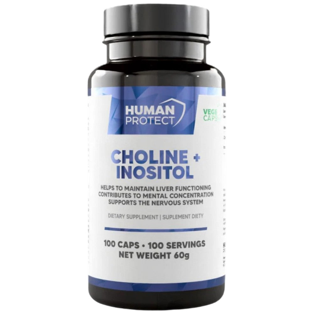 Colina + inositol - 100 cápsulas