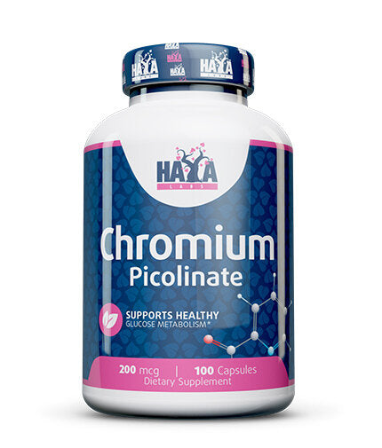 Picolinato de cromo 200 mcg./100 tapas.