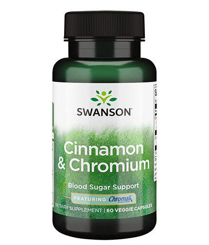Cinnamon & Chromium with Chromax 400.4 mg - 60 capsules