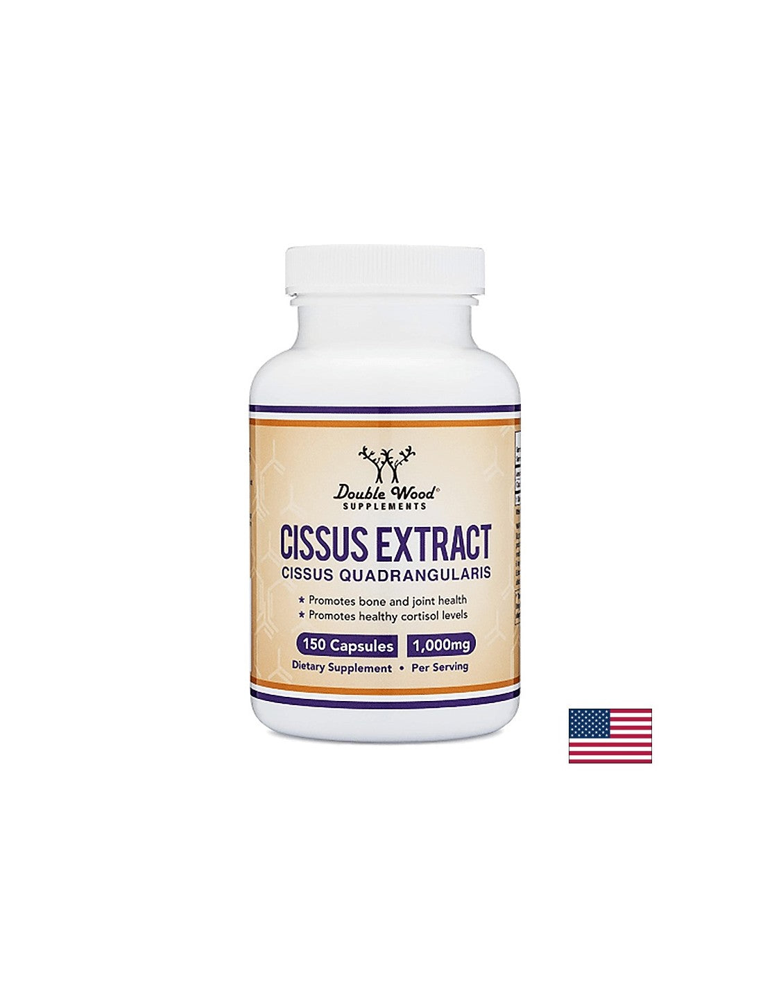 Cissus Extract, 1000 mg, 150 capsules Double Wood