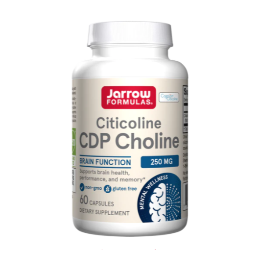 Citicoline (CDP Choline) 250mg. / 60 Caps.