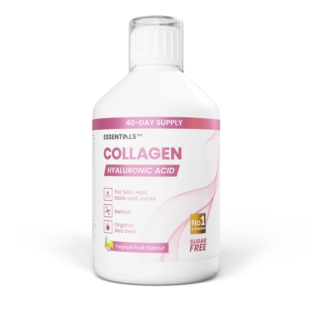Collagen with Retinol, Hyaluronic, CoQ10 - (20/40 doses, 500 ml)