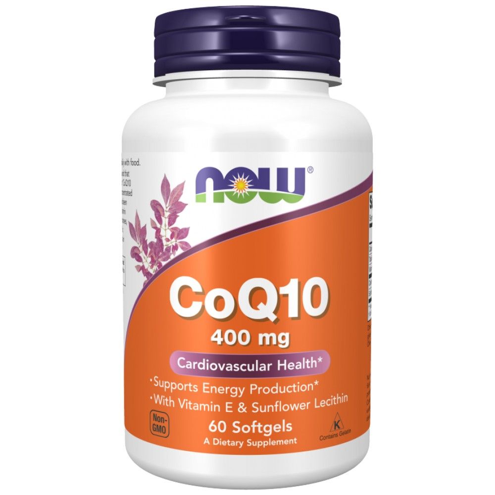 CoQ10 400 mg - 30 Gel capsules