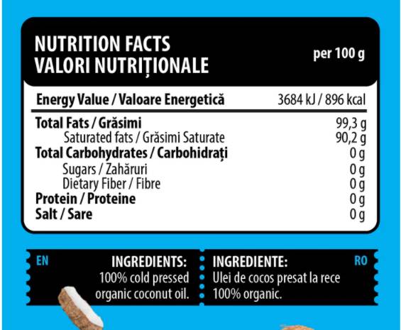 Coconut Oil - 200 grams