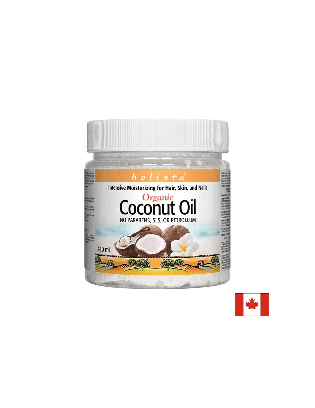 Coconut Oil Organic Holista 440 ml - 440 ml