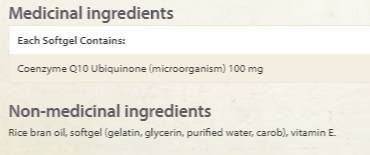 Coenzyme Q10 100 mg - 60 gelových tobolek