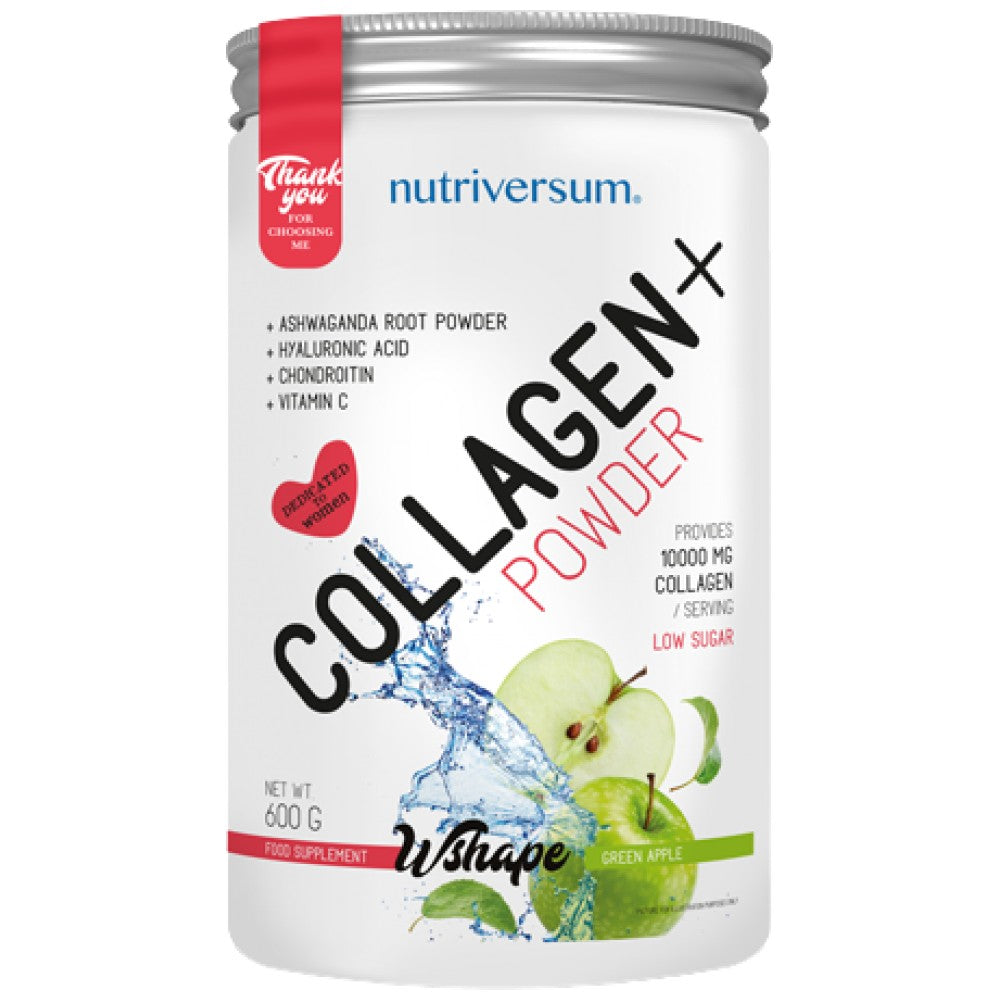 Collagen+ Powder | with Hyaluronic Acid, Chondroitin & Vitamin C - 600 grams