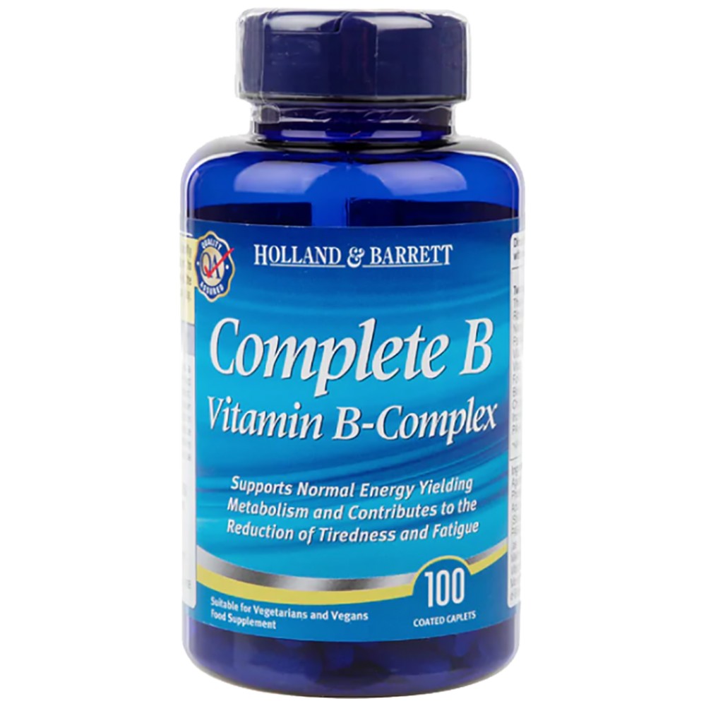 Complete B / Vitamin B-Complex - 100 caplets