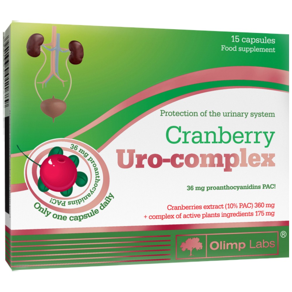 Cranberry Uro Complex - 15 capsules