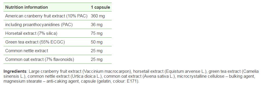 Cranberry Uro Complex - 15 capsules